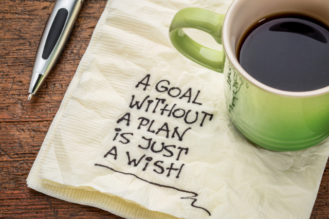 A goal without a plan is just a wish. JAM Organizing: Professional Organizer in Wilmington, NC specializing in Home Organization and Home Office Organization. Blog Post: The More You Know: Goal Setting Success