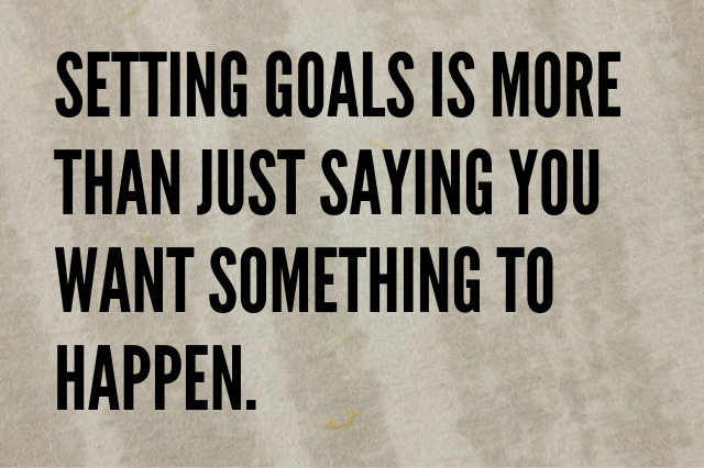 Goal Setting is more than just saying you want something to happen. JAM Organizing: Professional Organizer in Wilmington, NC specializing in Home Organization and Home Office Organization. Blog Post: The More You Know: Goal Setting Success